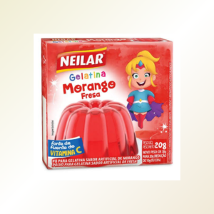 Gelatina de Morango Neilar 20g