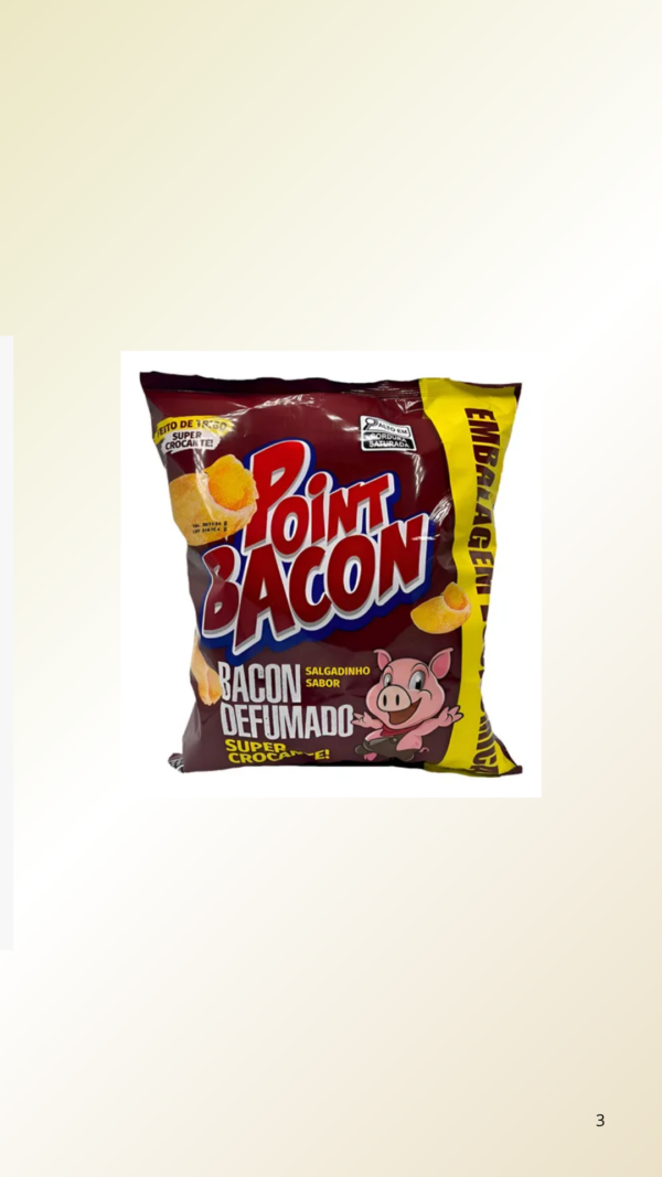 Salgadinho Sabor Bacon Defumado Point Chips 200g