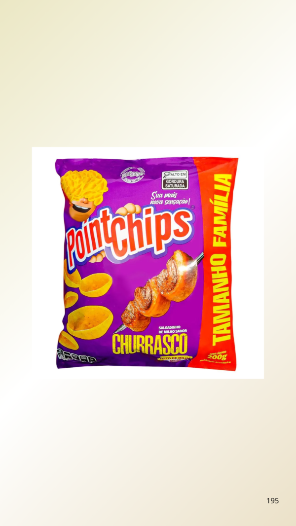 Salgadinho Sabor Churrasco Point Churrasco 200g