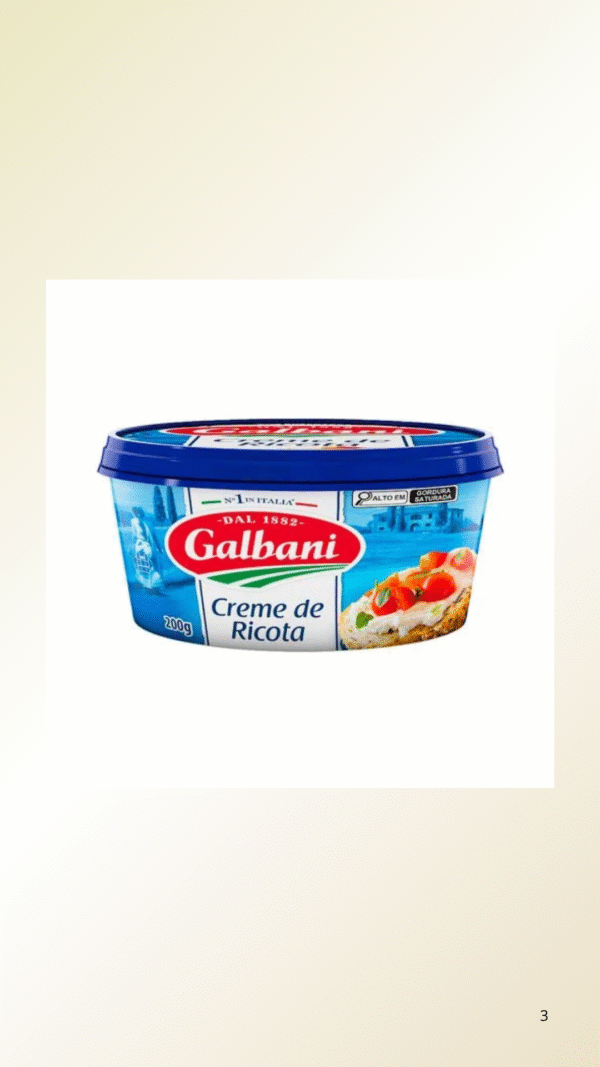 Creme de Ricota Galbani 200g