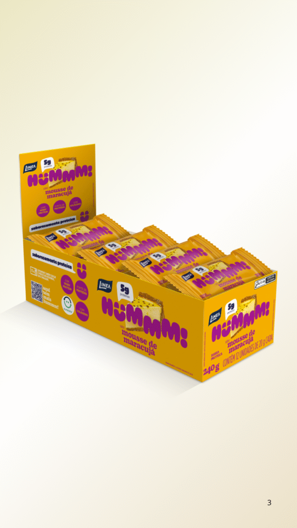 Barrinha Sabor Mousse de Maracujá 240g