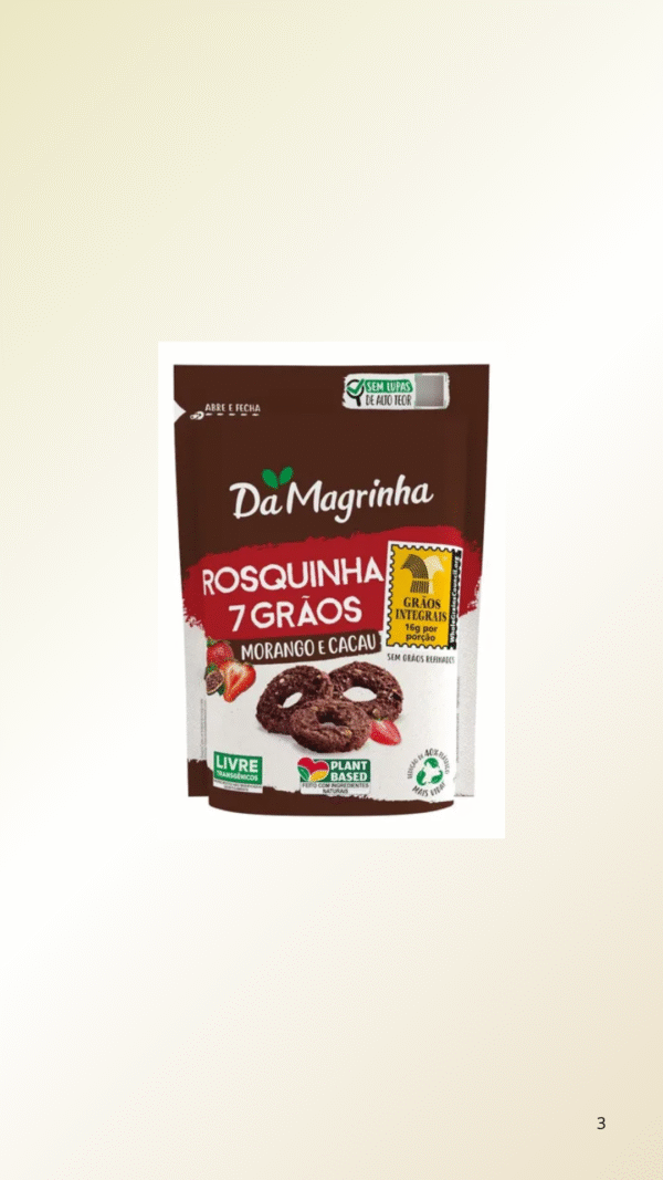Rosquinha 7 Grãos Da Magrinha 120g 3 und