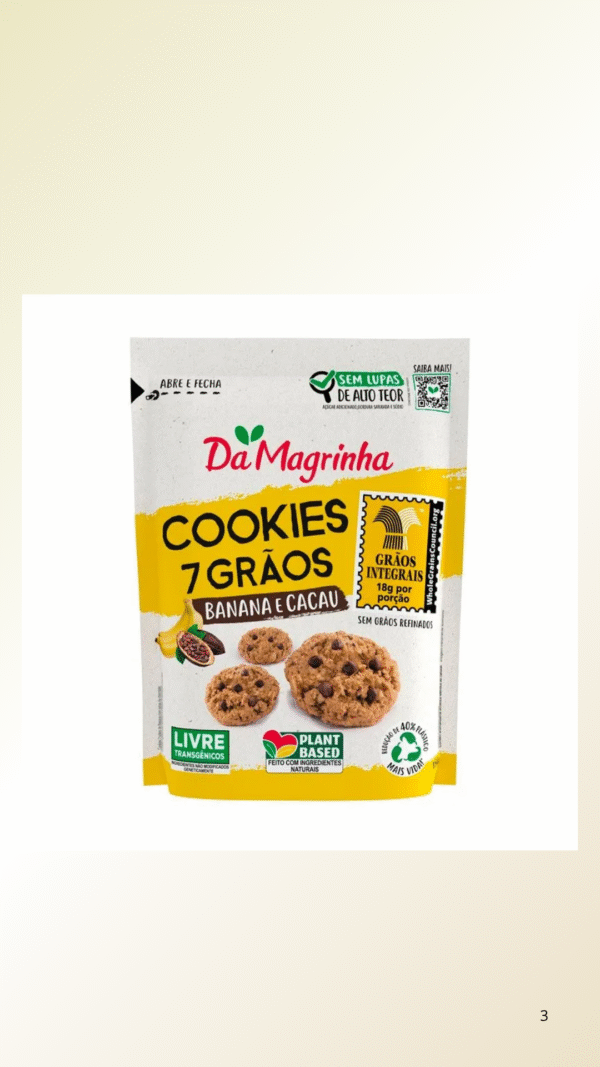 Cookies 7 Grãos Da Magrinha 120g