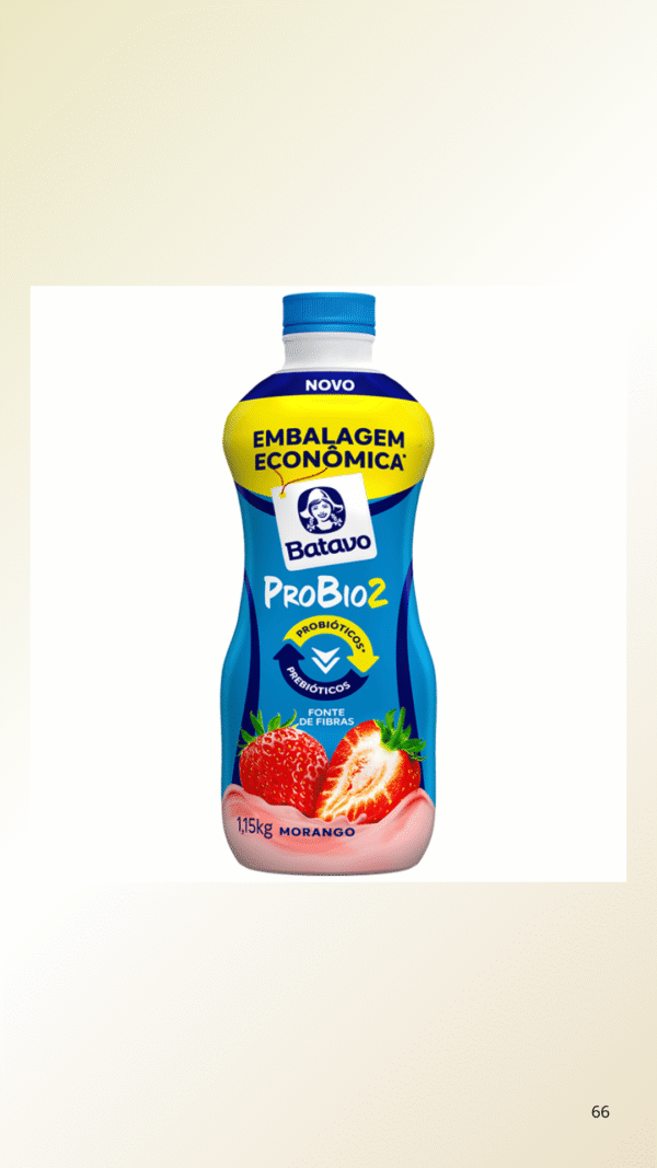 Iogurte de Morango Probio2 Batavo 1,15kg