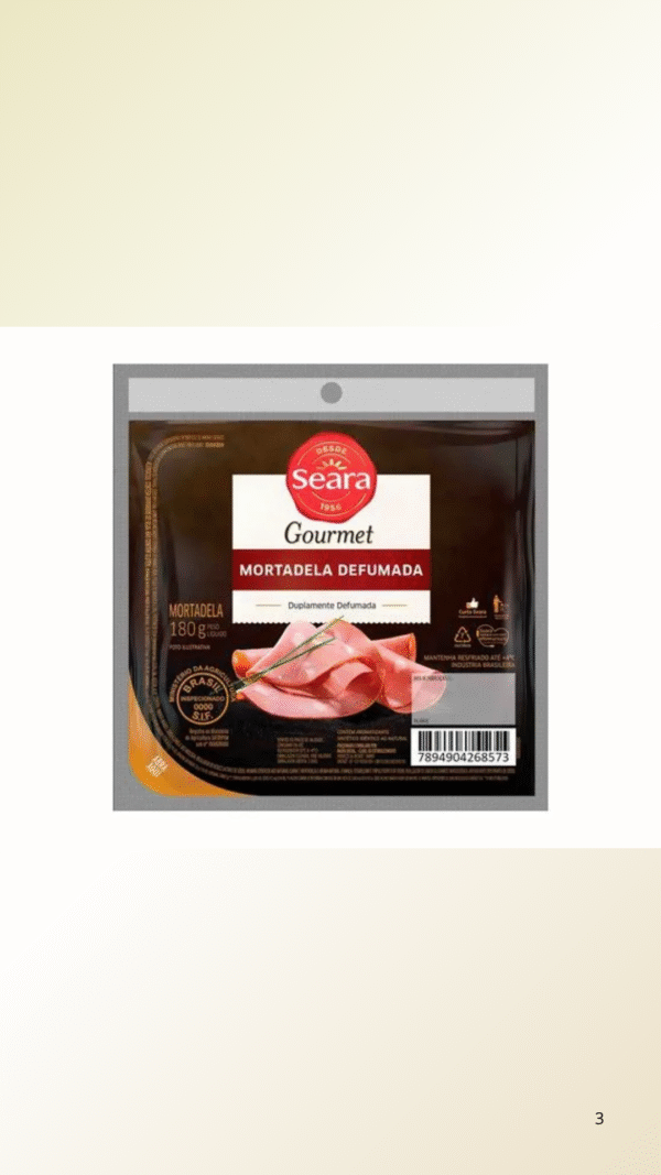 Mortadela Defumada Seara 180g