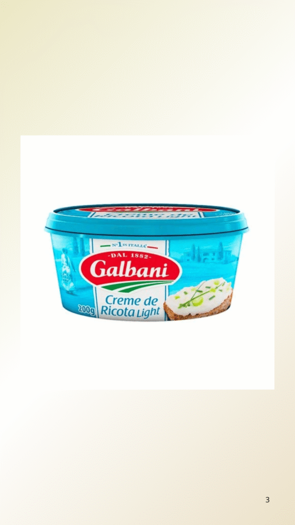 Creme de Ricota Light Galbani 200G