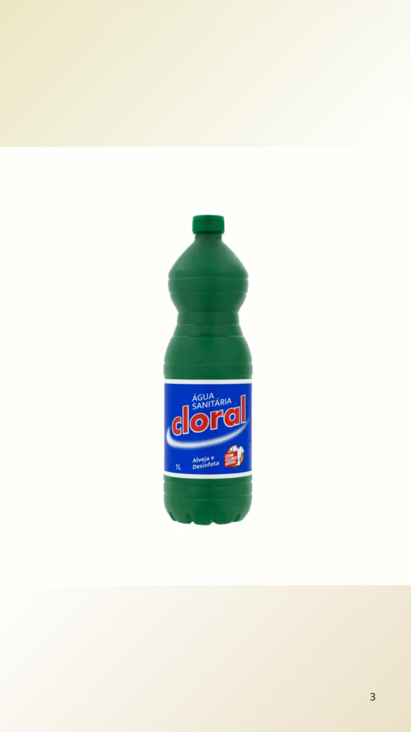 Água Sanitária Cloral 1l