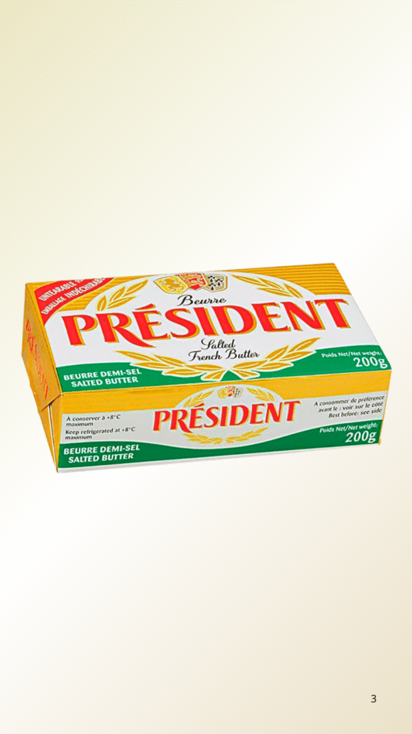 Manteiga President 200g