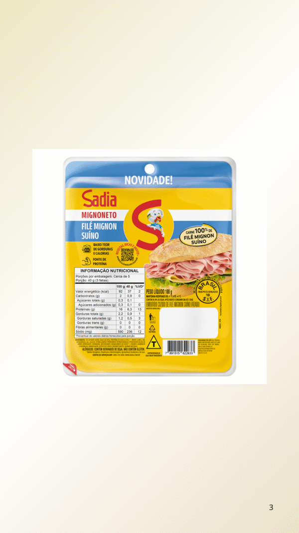 Filé Mignon Sadia 180g