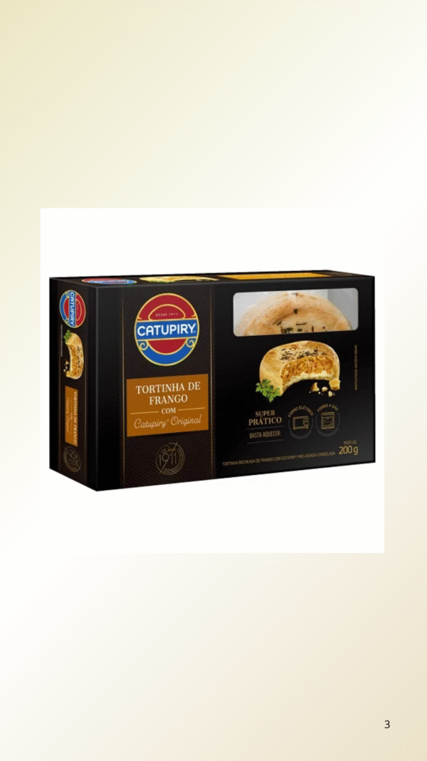 Tortinha de Frango com Catupiry 200g